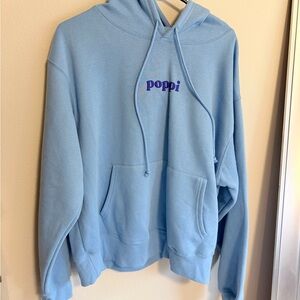 Poppi/Target collab Sky Blue Women's Hoodie